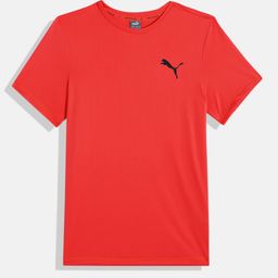 Puma Boys Solid Active Small Logo Print DryCell Sports T-shirt-image-83