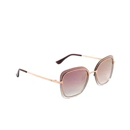 French Connection Women Square Sunglasses with UV Protected Lens FC 7569 C3-22
