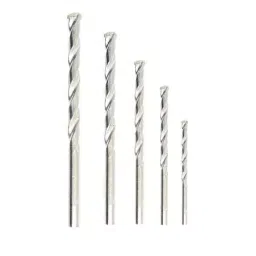 Hillgrove 5 Pcs Masonry Drill Bit Set for Concrete, Wall & Steel, HGCM175M1-17