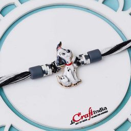 eCraftIndia Thread Cute Dog Rakhi-image-50