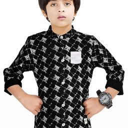 MADE IN THE SHADE Unisex Kids Printed Casual Shirt-image-100