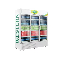 WESTERN 1800x850x2201 mm Three Door Visi Cooler ( With Canopy), SRC1800-GL-20