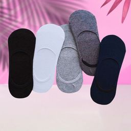 MJE Pack Of 5 Shoe Liners Socks-image-87