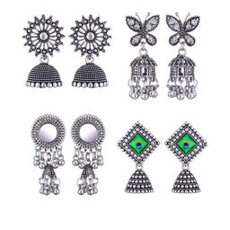 Sangria Alloy Silver-Plated Earrings-image-76