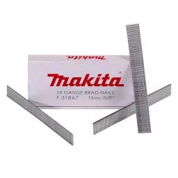 Makita 18 Gauge Galvanised Brad Nail With 15 mm Size and 1.2 mm Thickness, F-31867 (Box of 5000 Pcs)-20