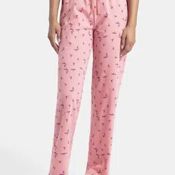 Jockey Super Combed Cotton Printed Pyjama with Side Pockets-RX88-image-13