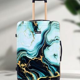 Luggero Printed Hard-Sided Large Trolley Bag image 3