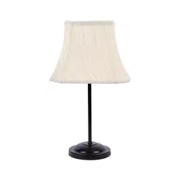 Tucasa NTU-248 B-22 Table Lamp with Metal Base (Beige)-10