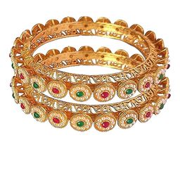 DENICRAAS Women Alloy Bangles-14