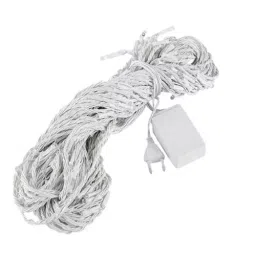AK 3.05 x 2.44 m (10x8 Feet) 8 Function Green Waterfall Type Curtain String Light for Decoration, GRWF-76