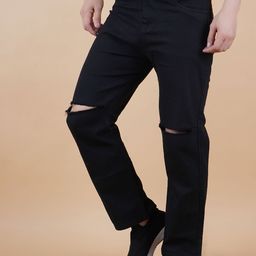 COMFITS Men Classic Relaxed Fit Slash Knee Jeans-picture-44