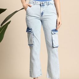 Mast & Harbour Women Cargo-Style Jeans-picture-32