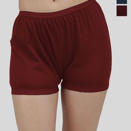 AMUL COMFY Pack Of 3 Pure Cotton Mid-Rise Boy Shorts Briefs AC-PLBLOOMOE-MA-NY-PE-XL-3PC-picture-8