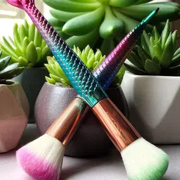 CHRONEX Set Of 2 Soft Bristles Makeup Face Brush-9