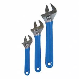 Westward Adjustable Wreinchch Alloy Steel Chrome Jaw Capacity 3/4 inch 1 inch 1 1/8 inch, 1NYD2-image-64