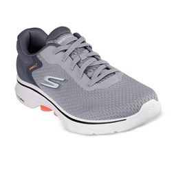 Skechers Go Walk-7 The Construct Men Non-Marking Mesh Running Shoes-image-0