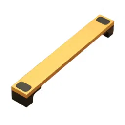 DECORE 131 450 mm Aluminium Black and Gold Finish Door Pull Handle-image-98