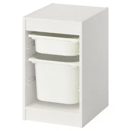 ikea trofast Storage combination with boxes, white/white, 34x44x56 cm-picture-46