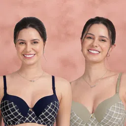 Susie Pack Of 2 Half Coverage Underwired Lightly Padded Push-Up Bra-7