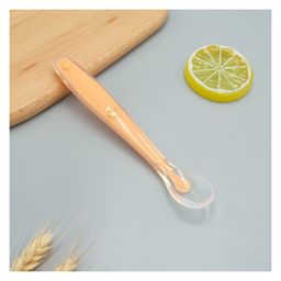 Domenico Baby Love Soft Tip SiliconeGel Spoon - Orange-22