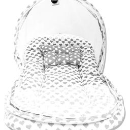VParents Rosy Feeding Pillow Bedding Set With Mosquito Net And Sleeping Bag Combo - Grey image 3