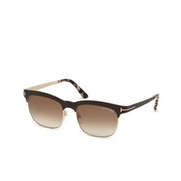 Tom Ford Women Half Rim Square Sunglasses FT0437 54 48F-image-61