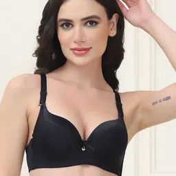 PrettyCat Medium Coverage Underwired Lightly Padded T-shirt Bra-10