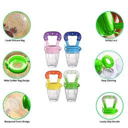 neonatecare Neonate Care Silicone Peach Fruit Shape Teether With Feeding Nibbler - Multicolour image 4