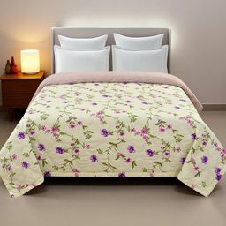 IVAZA Champagne AC Room Double Bed Microfibre Comforter-image-98