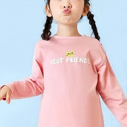 LULU & SKY Girls Printed Pure Cotton Cut Outs T-shirt-picture-44