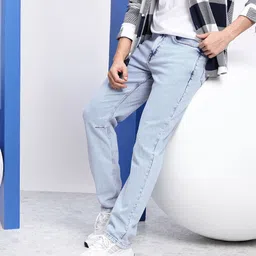Aeropostale Men Relaxed Fit Light Fade Stretchable Jeans-image-76