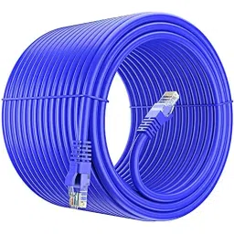 PremiumAV Cat6 LAN Cable 305 m for Internet, Modem, Router, Server, Switch, CCTV Blue-35