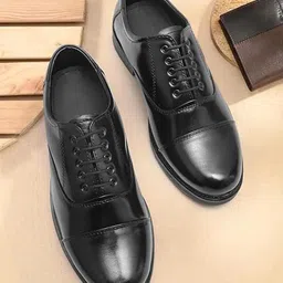 ARAMISH Men Leather Formal Oxfords-image-58