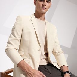 INVICTUS Slim Fit Notched Lapel Casual Blazer-picture-35