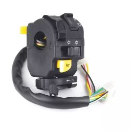 Uno Minda Handle Bar Switch - Left Side - With Wire, 2 Couplers, Kick Start for TVS Victor GX (SW-0657L)-38