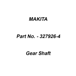 Makita Gear Shaft Suitable For CE001G, Part No 327926-4-picture-19