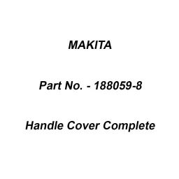 Makita Handle Cover Complete Suitable For GA9020, Part No 188059-8-24