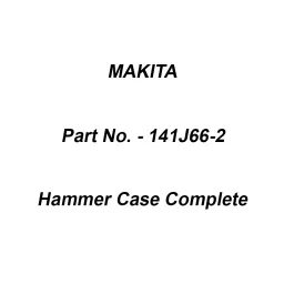 Makita Hammer Case Complete Suitable For TD002G, Part No 141J66-2-picture-7