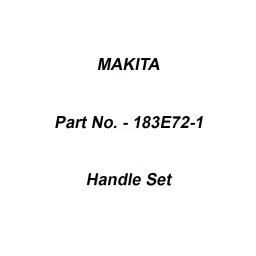 Makita Handle Set Suitable For TD022D, Part No 183E72-1-image-29