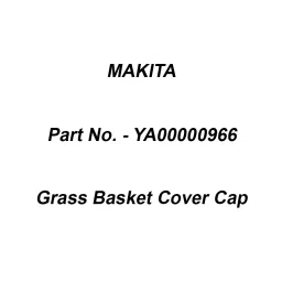 Makita Grass Basket Cover Cap Suitable For ELM4121, Part No YA00000966-picture-18