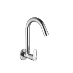 CASLLA Sink Cock with Swinging Spout Conza Series Brass Chrome Finish Silver, CNA-CHR-732322-picture-23