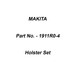 Makita Holster Set Suitable For UC100D, Part No 1911R0-4-picture-29