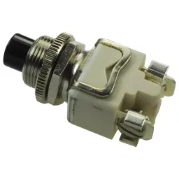 APEM SWITCH, PUSHBUTTON, SPST-NC, 8A, 250V, 1202A2-15