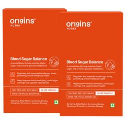 Origins Nutra Blood Sugar Balance (Pack of 2),  56 veggie capsule(s) -12