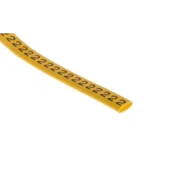 RS PRO Slide On Cable Markers Black on Yellow 3.5-7 mm, 8121073-image-91