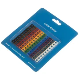 RS PRO Clip On Cable Markers Multi Colours, 8121225 (Bag of 100 Pcs)-58