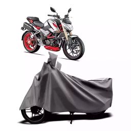 Auto Pearl Two Wheeler Cover with Bag for Hero XF3R, Silver-image-133