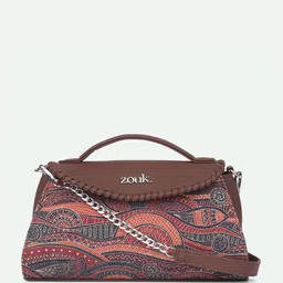 ZOUK Pithora Artistry Printed Bowling Sling Bag-13