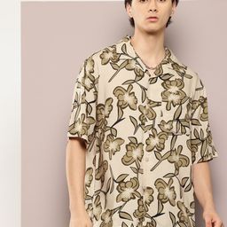 Kook N Keech Short Sleeves Floral Printed Casual Shirt-image-21