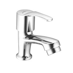 Jabra Pillar Cock Brizo Series Brass Chrome Finish Deck Mount Silver-image-98